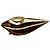Anello labbra in oro Diane von Furstenberg D'oro