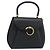 Borsa CARTIER PANTHERE in pelle nera e oro Auth 190829 Nero D'oro