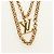 Charm per borsa LOUIS VUITTON LVxTM Bag Chain Cherry Bag Charm metallo Oro M02598 Auth 189656SAM - vista 4