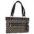 LOUIS VUITTON Borsa Monogram Mini Lucille PM Noir M92610 LV Auth bs36007 Nero