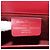 Borsa Salvatore Ferragamo Gancini in tela 2way Rosso Oro Auth 190024SAM D'oro - vista 11