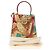 Borsa Salvatore Ferragamo Gancini in tela 2way Rosso Oro Auth 190024SAM D'oro - vista 12
