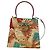 Borsa Salvatore Ferragamo Gancini in tela 2way Rosso Oro Auth 190024SAM D'oro - vista 13