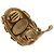 Orecchini CHANEL COCO Mark in metallo color oro CC Auth 189389 - vista 9