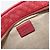 Borsa GUCCI Micro GG Canvas Guccissima in Pelle Rossa e Oro 449413 Auth mr2685 Rosso D'oro - vista 19