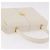 SAINT LAURENT Borsa in pelle bianca e oro Auth 190922 Bianco D'oro - vista 6