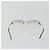 Occhiali da sole CHANEL COCO Mark Metallo Argento CC Auth 189996 - vista 2