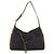Borsa a Spalla GUCCI GG Canvas Horsebit Marrone Scuro Nero 101975 Auth BA13967A - vista 13