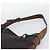 Borsa a Spalla GUCCI GG Canvas Horsebit Marrone Scuro Nero 101975 Auth BA13967A - vista 8
