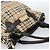 Borsa Tote BURBERRY Nova Check PVC 2way Beige Oro Auth 190614 D'oro - vista 6