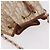 Borsa a tracolla Christian Dior Romantic Chain PVC Beige Argento Auth 191704 - vista 7