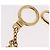 LOUIS VUITTON Monogram Bijoux Sac Chainne Charm per borsa Gold M63086 LV Auth 190451M Rosa Monogramma - vista 15