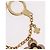 LOUIS VUITTON Monogram Bijoux Sac Chainne Charm per borsa Gold M63086 LV Auth 190451M Rosa Monogramma - vista 4