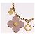 LOUIS VUITTON Monogram Bijoux Sac Chainne Charm per borsa Gold M63086 LV Auth 190451M Rosa Monogramma - vista 8