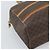 Céline Borsa CELINE Macadam Canvas PVC Pelle Marrone Oro Auth mr2662 D'oro - vista 14