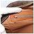 Céline Borsa CELINE Macadam Canvas PVC Pelle Marrone Oro Auth mr2662 D'oro - vista 21