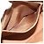 Céline Borsa CELINE Macadam Canvas PVC Pelle Marrone Oro Auth mr2662 D'oro - vista 22