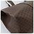 Céline CELINE Macadam Canvas Tote Bag PVC Leder Braun Gold Auth 190411 Golden - Ansicht 14