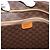 Céline CELINE Macadam Canvas Tote Bag PVC Leder Braun Gold Auth 190411 Golden - Ansicht 17