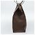 Céline CELINE Macadam Canvas Tote Bag PVC Leder Braun Gold Auth 190411 Golden - Ansicht 4