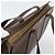 Céline CELINE Macadam Canvas Tote Bag PVC Leder Braun Gold Auth 190411 Golden - Ansicht 6