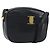 Borsa a Spalla Salvatore Ferragamo Vala in Pelle Nera e Oro Auth BA13929 Nero D'oro