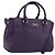 Borsa Salvatore Ferragamo Gancini in Pelle 2way Viola Oro Auth ka5151A D'oro Porpora