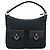 Borsa a Spalla GUCCI GG Canvas Abbey Nera Argento Silver Silver 153025 Auth 186646SAV Nero - vista 13
