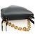 Borsa a Spalla con Catena BOTTEGA VENETA in Pelle 2way Nero Oro Auth 190448V D'oro - vista 6