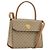 Céline Borsa CELINE Macadam Canvas Star Ball PVC 2way Beige Gold Autentica 190408A D'oro