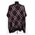 Poncho de lana marrón Eric Bompard Castaño - vista 3