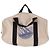 Borsa da viaggio Lancel in tessuto ecru Crudo