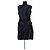Lanvin Kleid aus schwarzer Seide