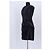 Lanvin Kleid aus schwarzer Seide - Ansicht 2