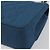 CHANEL Matelasse Chain Shoulder Bag Canvas Blue Gold CC Auth 191469SM D'oro - vista 17