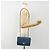 CHANEL Matelasse Chain Shoulder Bag Canvas Blue Gold CC Auth 191469SM D'oro - vista 27