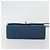 CHANEL Matelasse Chain Shoulder Bag Canvas Blue Gold CC Auth 191469SM D'oro - vista 5