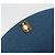 CHANEL Matelasse Chain Shoulder Bag Canvas Blue Gold CC Auth 191469SM D'oro - vista 8