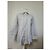Autre Marque Camicia in cotone a righe vintage Renoma da uomo Bianco Blu S - vista 12