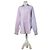 Camicia elegante vintage Yves Saint Laurent da uomo in cotone, viola chiaro, XL Porpora