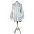 Camicia in cotone a righe da uomo Vintage Dior Bianco M