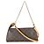 Clutch Eva in tela Monogram Louis Vuitton Marrone - vista 2