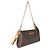 Clutch Eva in tela Monogram Louis Vuitton Marrone - vista 8