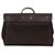 Hermès Chocolat Toile Officier Vache Hunter Herbag Zip Cabine Bag PHW Marrone - vista 2