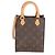 Louis Vuitton Monogram Canvas Petit Sac Plat Marrone - vista 8