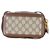 Borsa Mini con Chiusura Gucci Beige Brown GG Supreme Monogram Marrone - vista 2