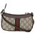 Borsa a tracolla Mini Ophidia in tela monogramma GG Supreme ebano e beige Gucci Multicolore - vista 2