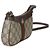 Borsa a tracolla Mini Ophidia in tela monogramma GG Supreme ebano e beige Gucci Multicolore - vista 4