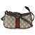 Borsa a tracolla Mini Ophidia in tela monogramma GG Supreme ebano e beige Gucci Multicolore - vista 8