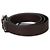 Saint Laurent Gürtel aus braunem Lammleder Cassandre 38mm 80/32 - Ansicht 3